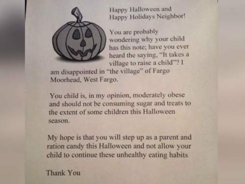 A note on parenting aimed at the Halloween Hitler in Fargo